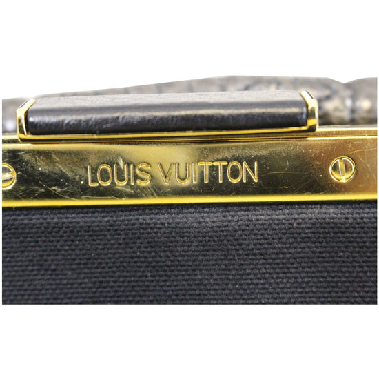 Louis Vuitton Black Monogram Suede Motard Before Dark Bag QJBBTA6CKB002