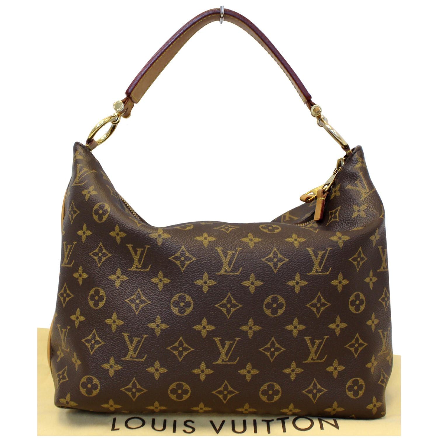 LOUIS VUITTON Sully PM Monogram Canvas Shoulder Bag Brown-US