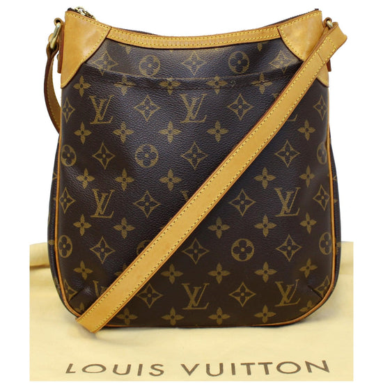 LOUIS VUITTON Odeon PM Monogram Canvas Shoulder Crossbody Bag Brown-US