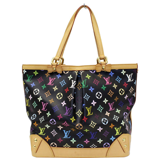 Louis Vuitton Black Multicolor Sharleen MM Tote at Jill's Consignment