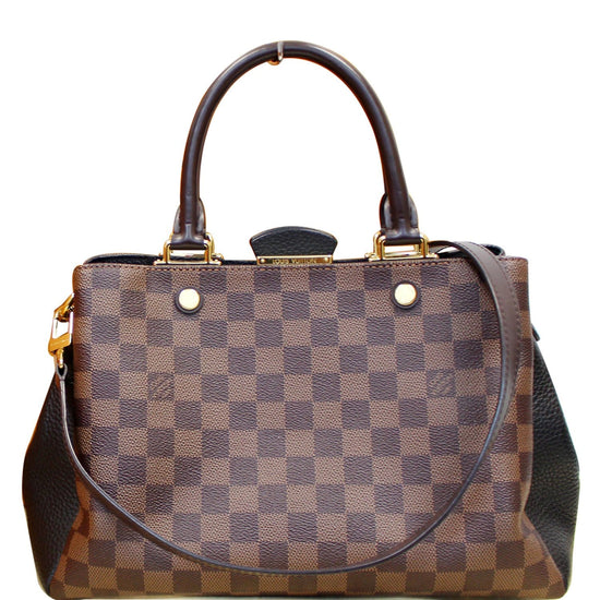 Louis Vuitton Damier Ebene Brittany - Brown Satchels, Handbags