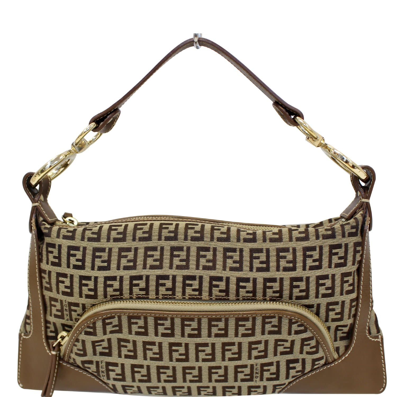 Fendi Zucca Vintage Shoulder Bag