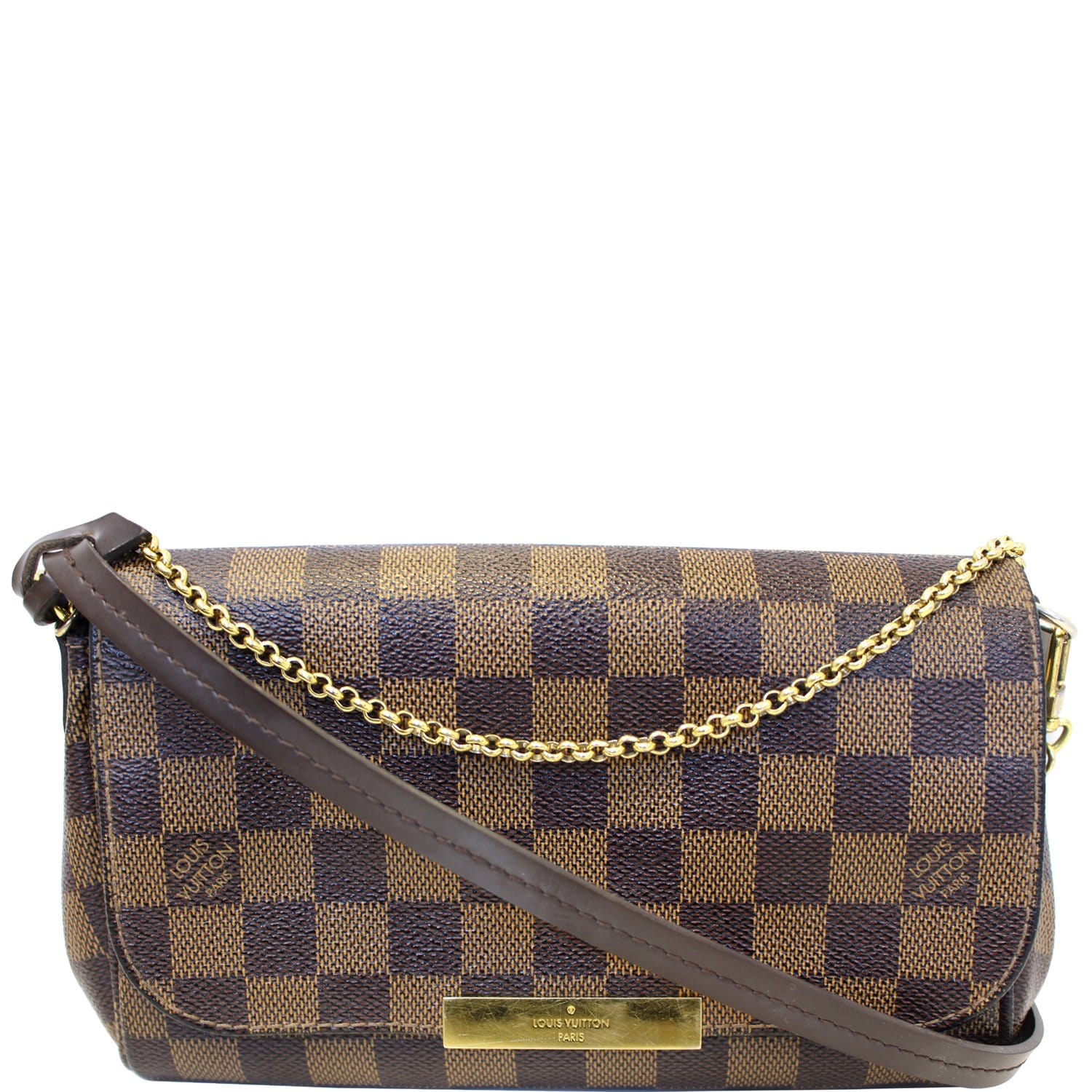 Louis Vuitton Damier Azur Favorite PM Gold Hardware, 2014