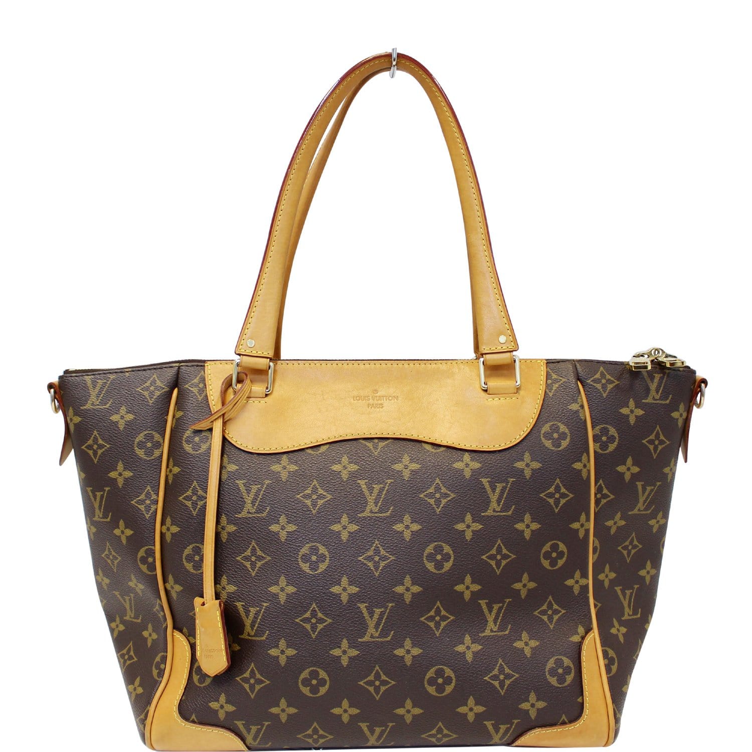 Louis Vuitton M51195 Estrela NM Red & Brown Monogram Canvas Tote Bag –  Cashinmybag