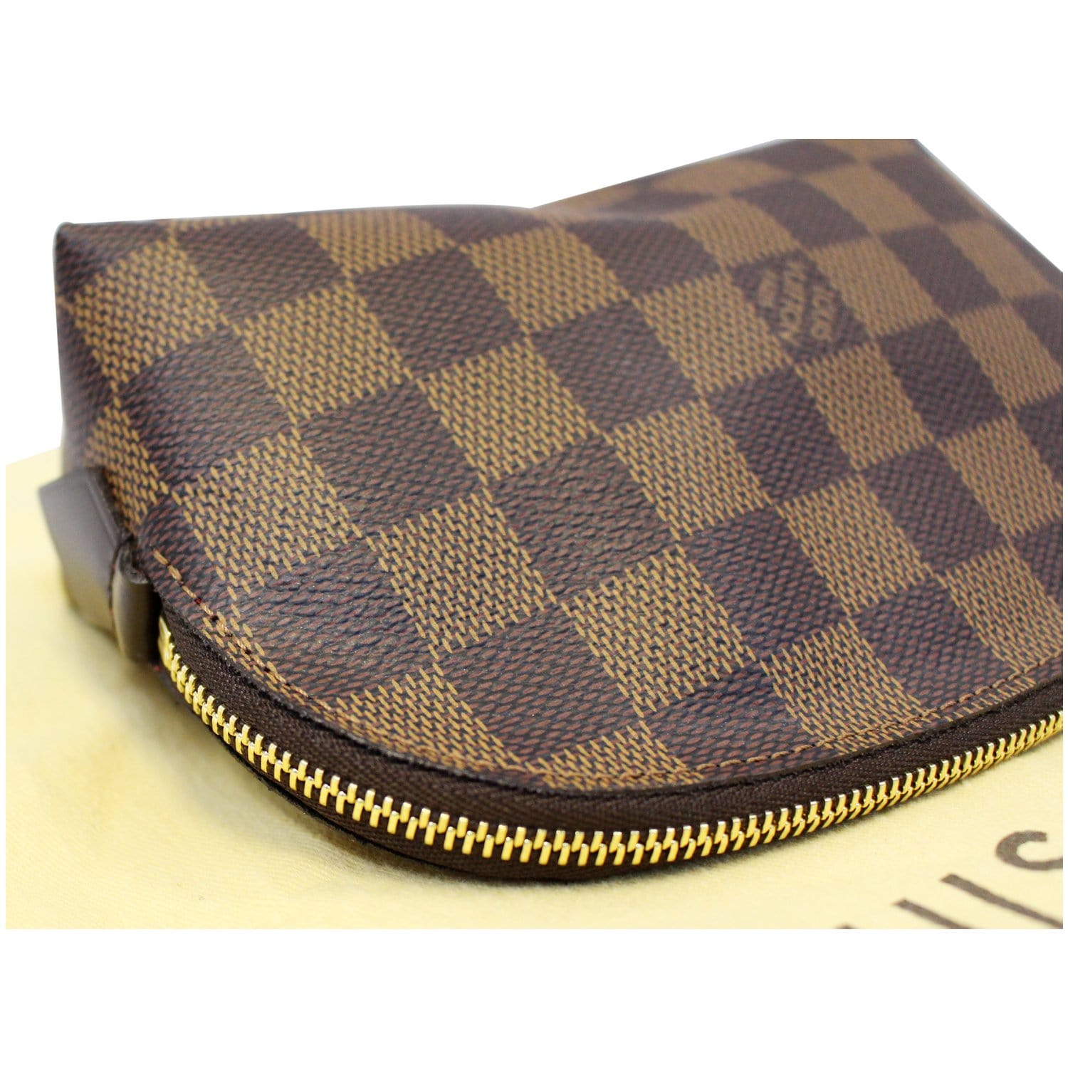 LOUIS VUITTON Damier Ebene Cosmetic Pouch GM 102415