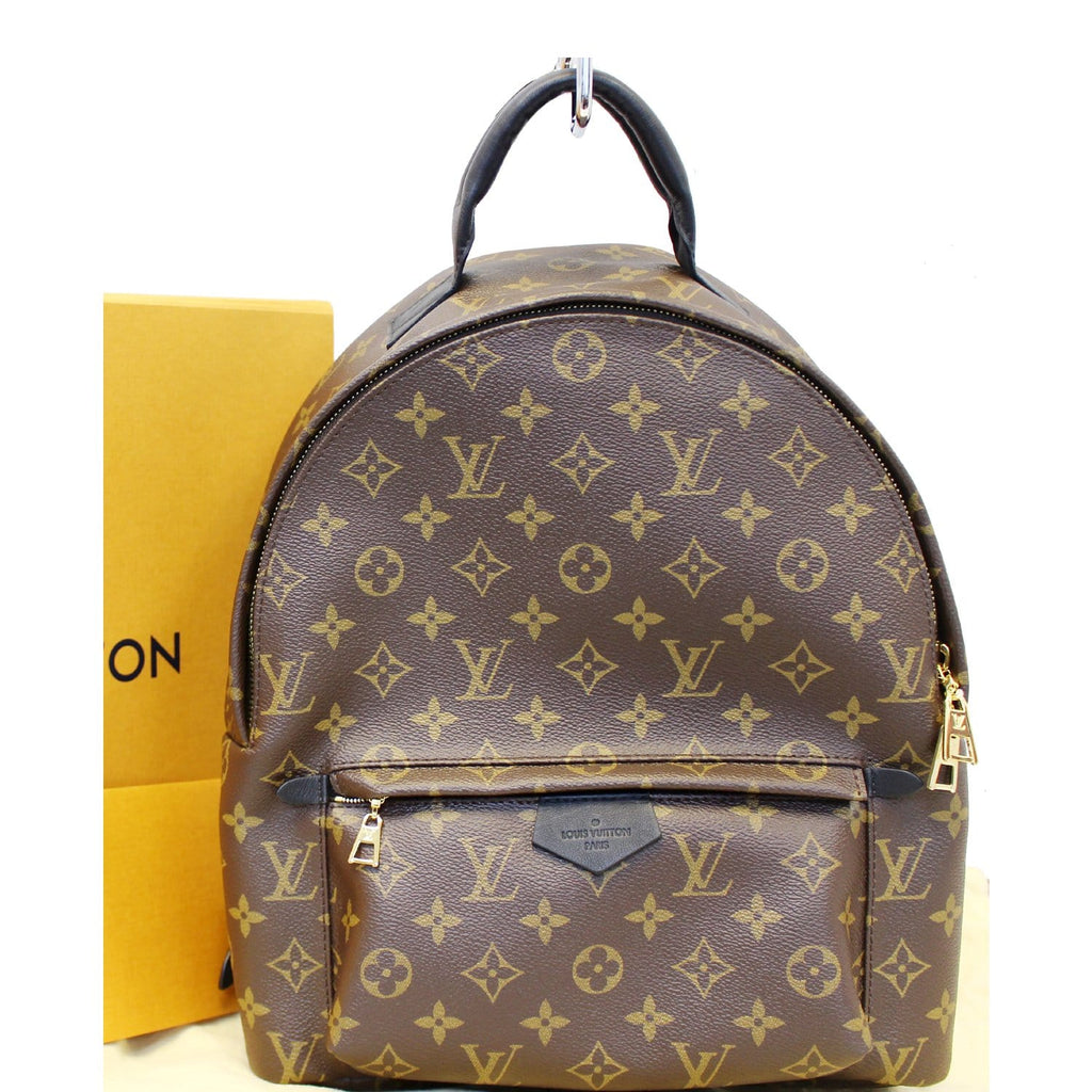 LOUIS VUITTON Palm Springs MM Monogram Canvas Backpack Bag-US