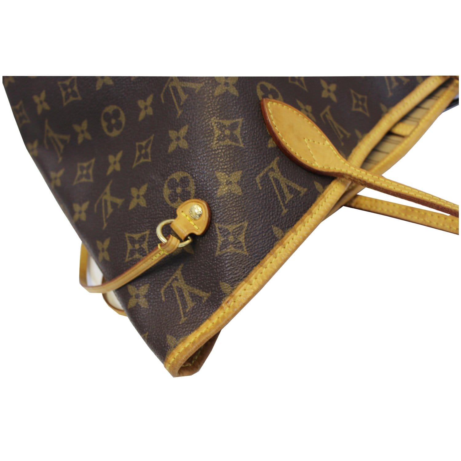 LOUIS VUITTON Monogram Canvas Neverfull MM Brown Tote Bag-US