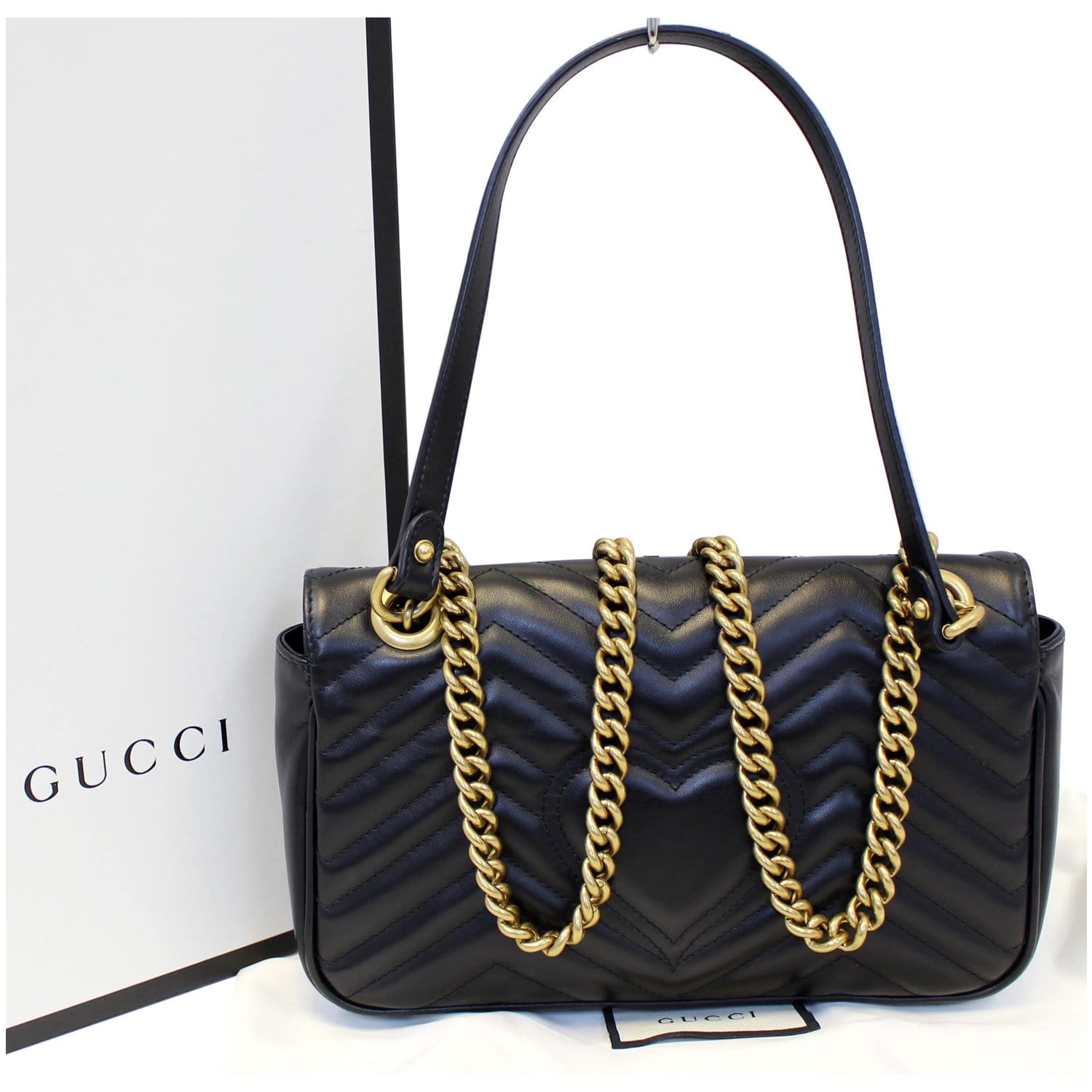 Gucci GG Marmont Small Matelasse Leather Crossbody Bag