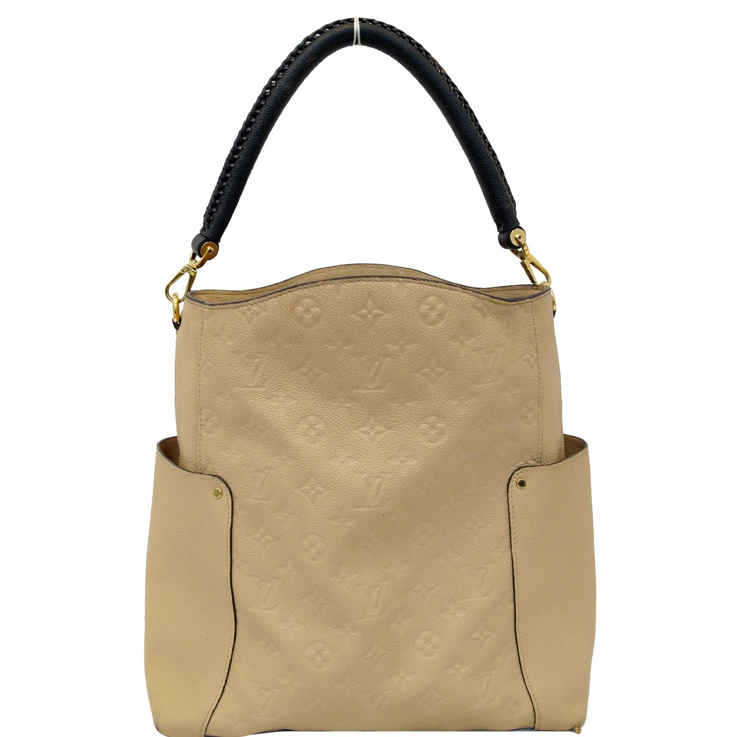 lv beige handbag