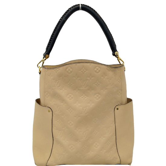 Louis Vuitton Shoulder Handbag Monogram Empreinte M45808 Ladies Beige  Authentic