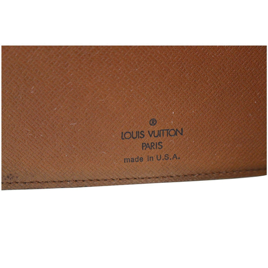 Louis Vuitton Nomad Agenda PM R20474 Notebook Cover Brown