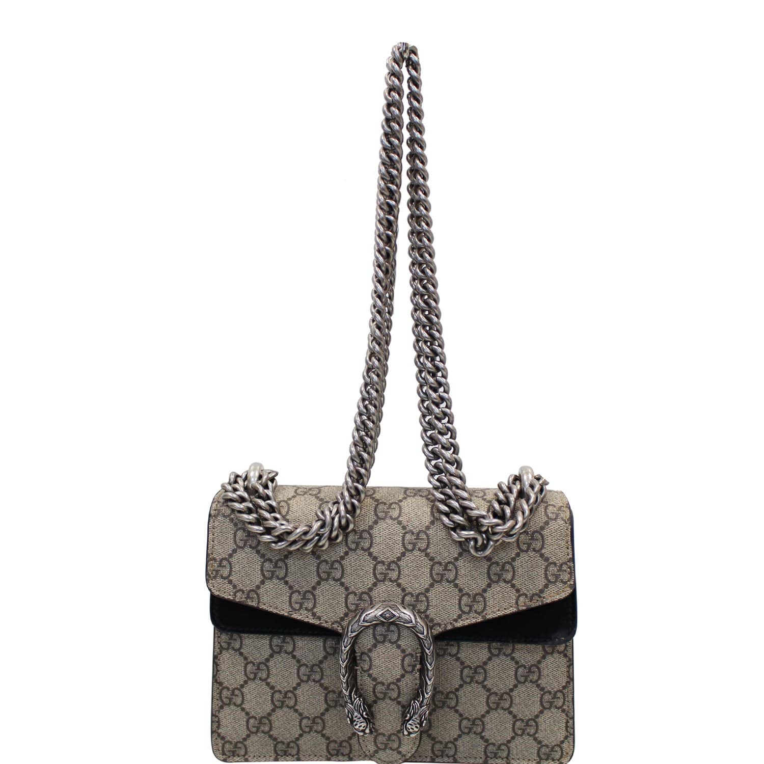 Gucci Mini Dionysus Super Beige Gg Supreme Canvas Cross Body Bag -  MyDesignerly