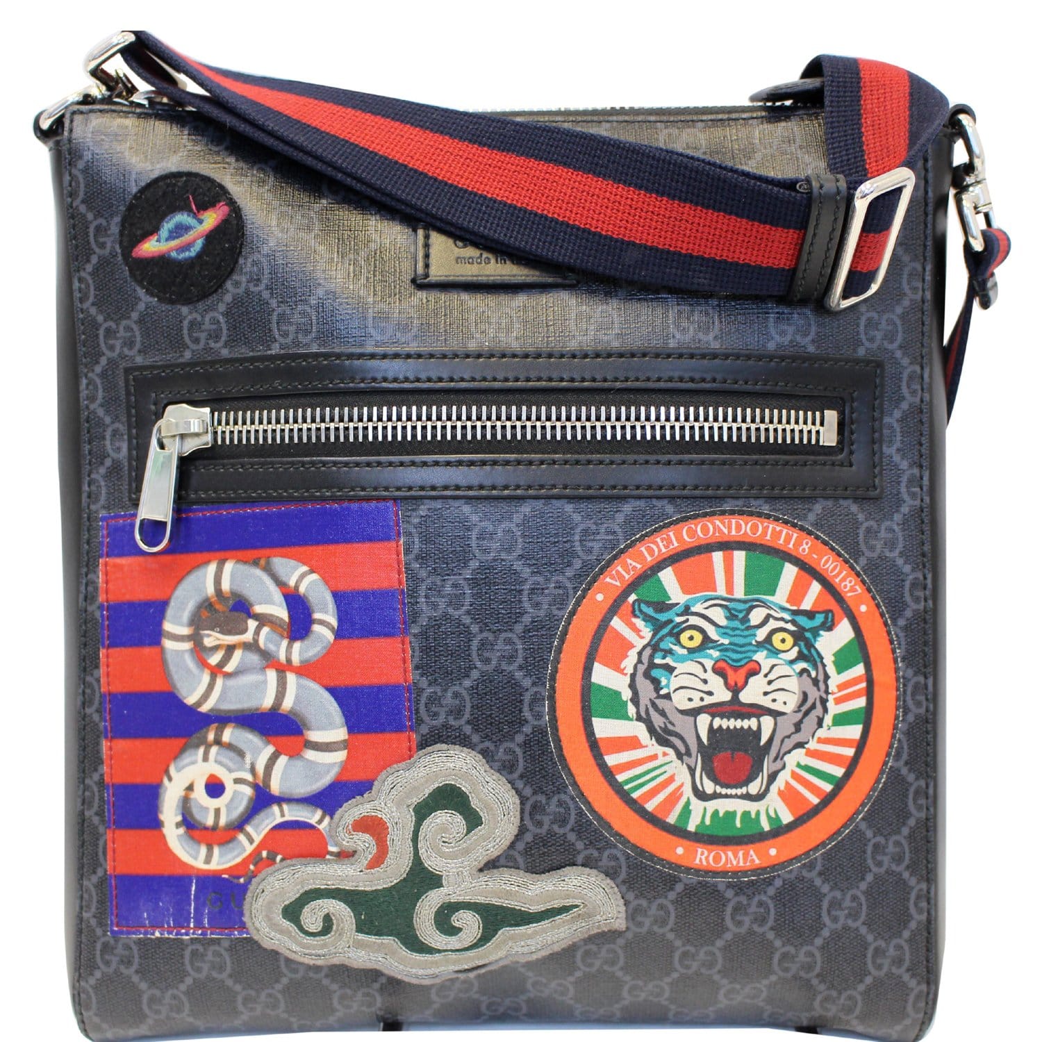 Gucci night 2025 courrier gg supreme