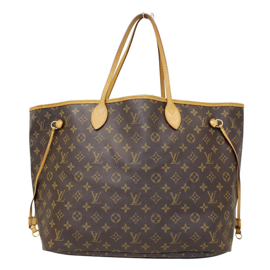 LOUIS VUITTON Monogram Neverfull GM Shoulder Bag