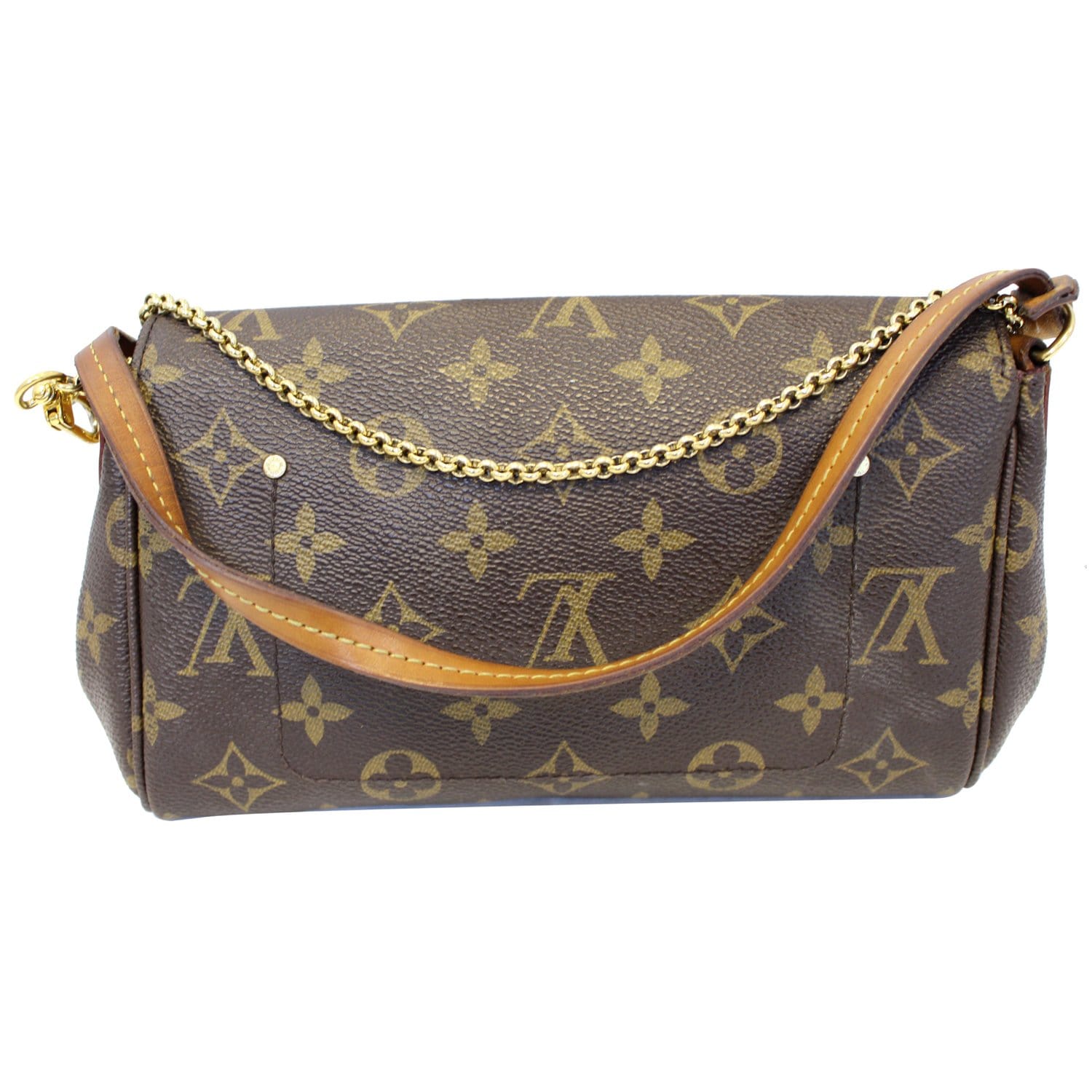 LOUIS VUITTON Favorite PM Monogram Canvas Crossbody Bag Brown-US