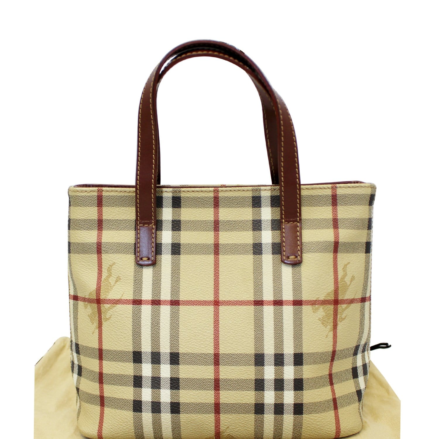 BURBERRY NOVA CHECK SMALL TOTE BAG