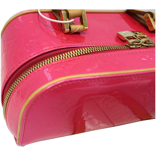 LOUIS VUITTON 2003 FUSCHIA VERNIS SULLIVAN HORIZONTAL PM BAG – RDB