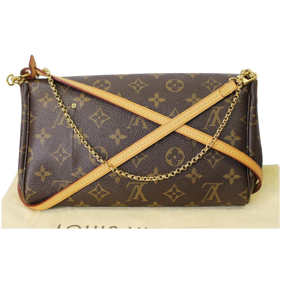 Favorite cloth crossbody bag Louis Vuitton Brown in Cloth - 32464443