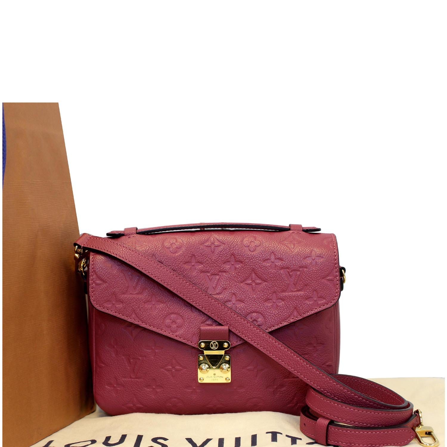 Louis Vuitton Monogram Empreinte Pochette Metis - Pink Crossbody Bags,  Handbags - LOU792148