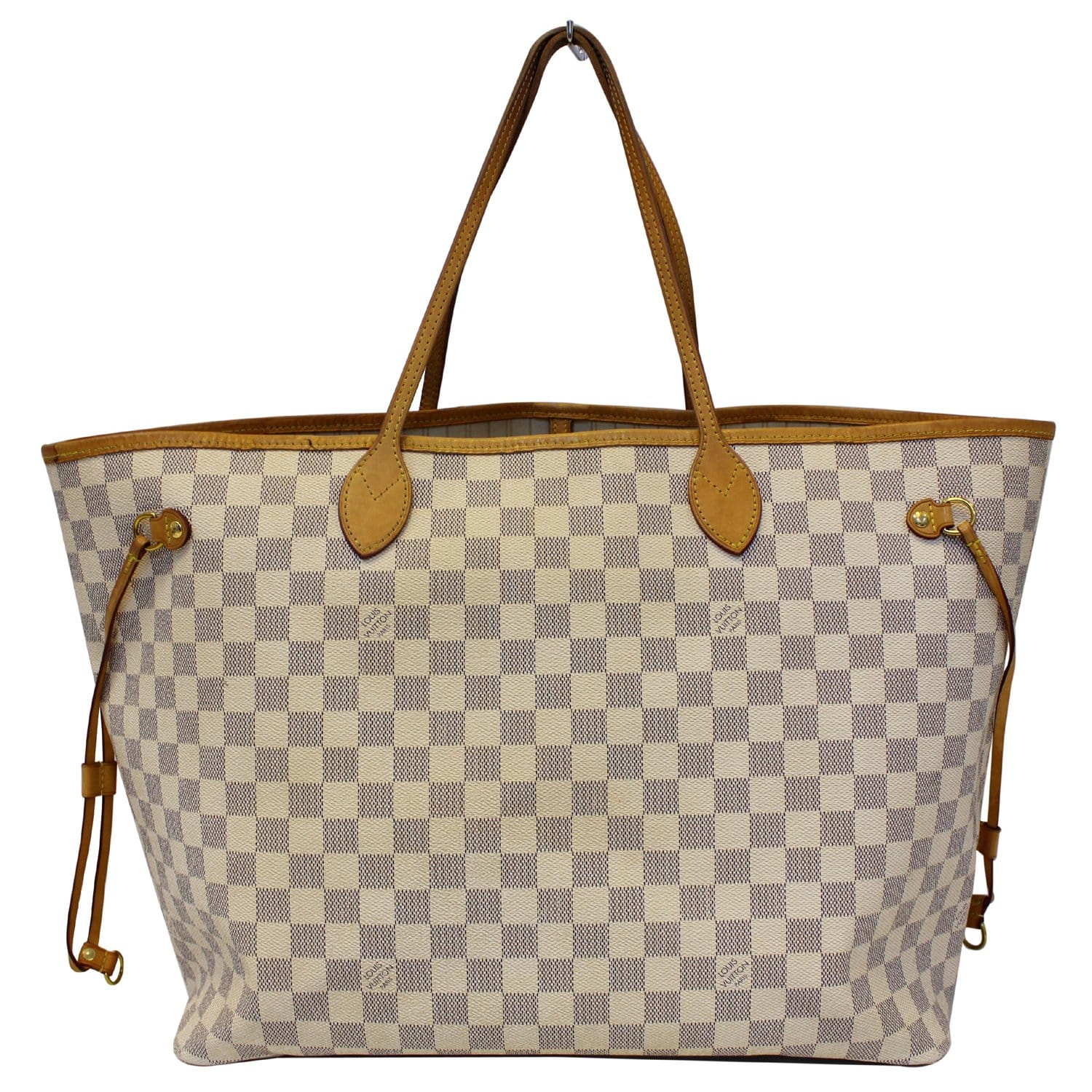 louis vuitton damier azur neverfull gm tote bag