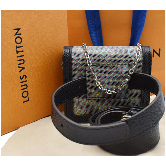 LOUIS VUITTON Dauphine BB Monogram LV Pop Crossbody Bag Blue - 15% OFF