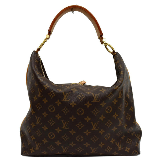 Brown Louis Vuitton Monogram Sully MM Hobo Bag – Designer Revival