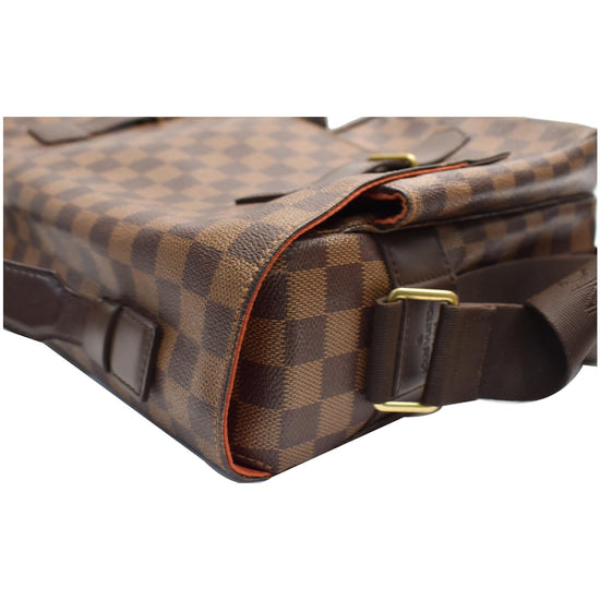 LOUIS VUITTON Damier Ebene Broadway Messenger Bag 1300872