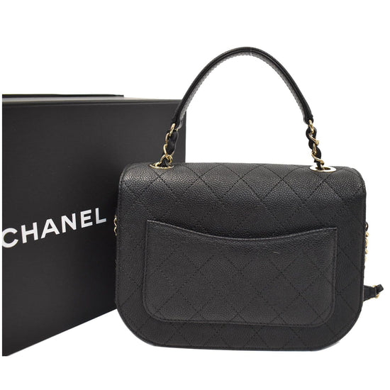 Chanel Mini Boy Bag Pearly Grained Calfskin & Gold-Tone Metal Black  2022