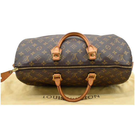 Louis Vuitton Monogram Speedy 40 - Brown Handle Bags, Handbags - LOU734220