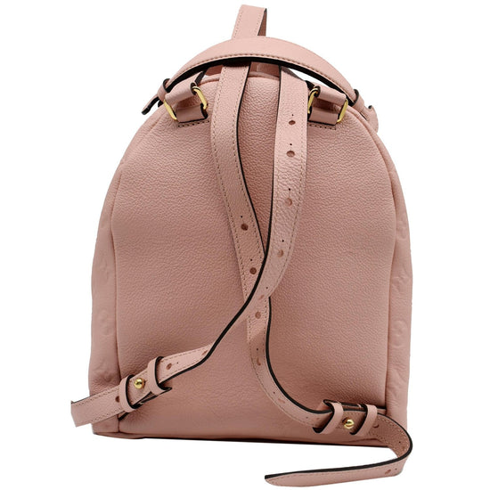 Louis Vuitton Cerise Monogram Empreinte Leather Sorbonne Backpack Bag -  Yoogi's Closet