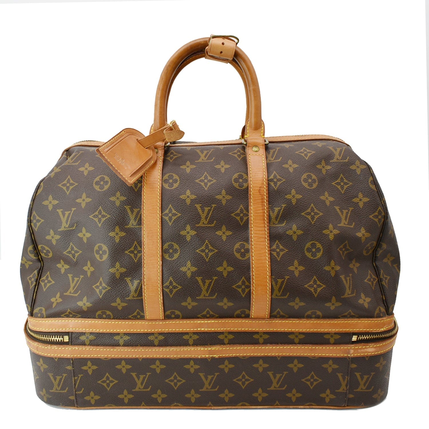 Louis Vuitton Vintage Monogram Golf Bag - Brown Sporting Goods