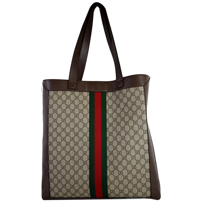 Gucci Ophidia Soft Gg Supreme Large Tote Bag Beige 519335