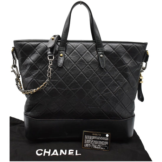 Chanel Large Gabrielle Shopping Tote - Black Totes, Handbags