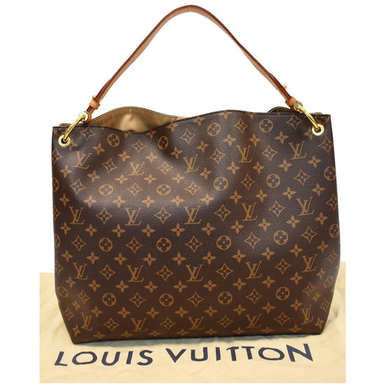 Louis Vuitton Graceful Mm Pivoine Brown Monogram Canvas Satchel -  MyDesignerly