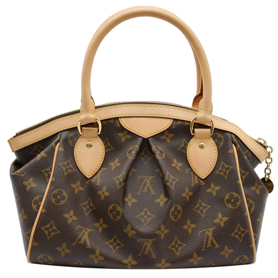 Louis Vuitton Tivoli PM bag, Monogram Canvas. Brown Cloth ref.784382 - Joli  Closet