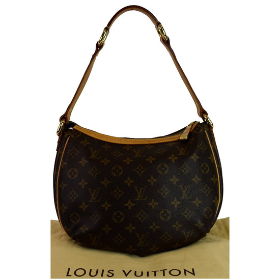 Sold at Auction: AUTHENTIC LOUIS VUITTON TULUM PM MONOGRAM CANVAS SHOULDER  BAG