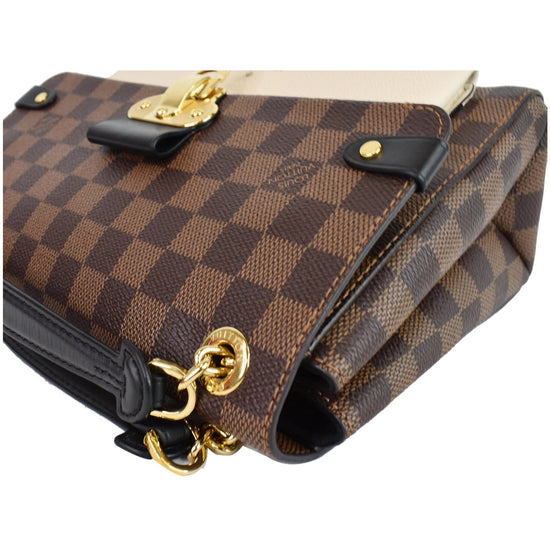 Louis Vuitton Damier Ebene Canvas Python Vavin PM Shoulder Handbag – Marks  Jewelers