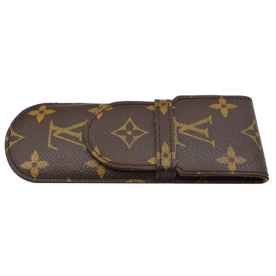 LOUIS VUITTON Monogram Canvas Etui Lunette Simple Eyeglass Case