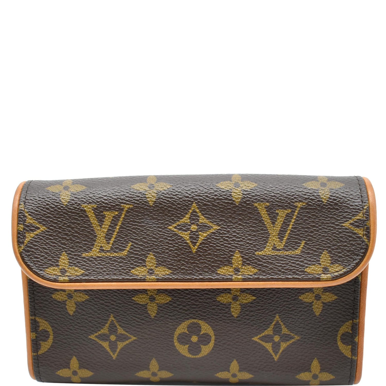 LOUIS VUITTON Monogram Pochette Florentine Belt Bag Brown M51855
