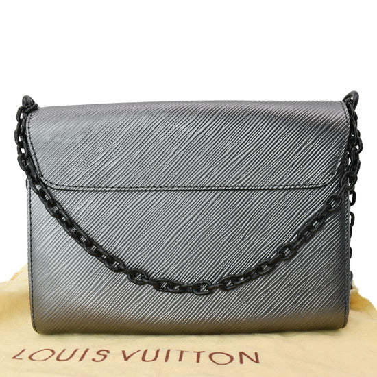 LOUIS VUITTON Twist Patent Shoulder bag in Black Patent leather