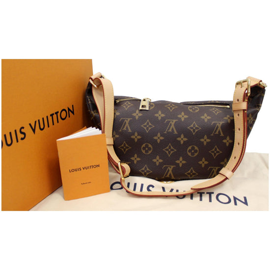 Louis Vuitton Bumbag Monogram Brown in Coated Canvas with Gold-tone - US