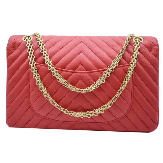 Purple Chanel Chevron Mini 2.55 Reissue Flap Bag – Designer Revival