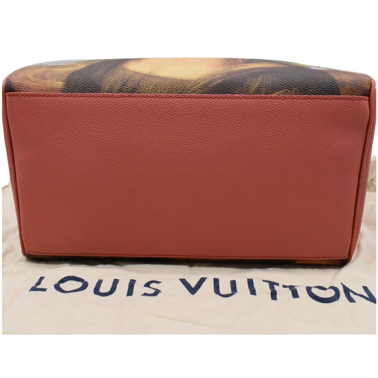 Louis Vuitton Limited Edition Coated Canvas Jeff Koons DaVinci Speedy 30  Bag - Yoogi's Closet