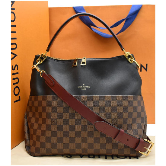 Louis Vuitton Damier Ebene Maida Hobo Handbag