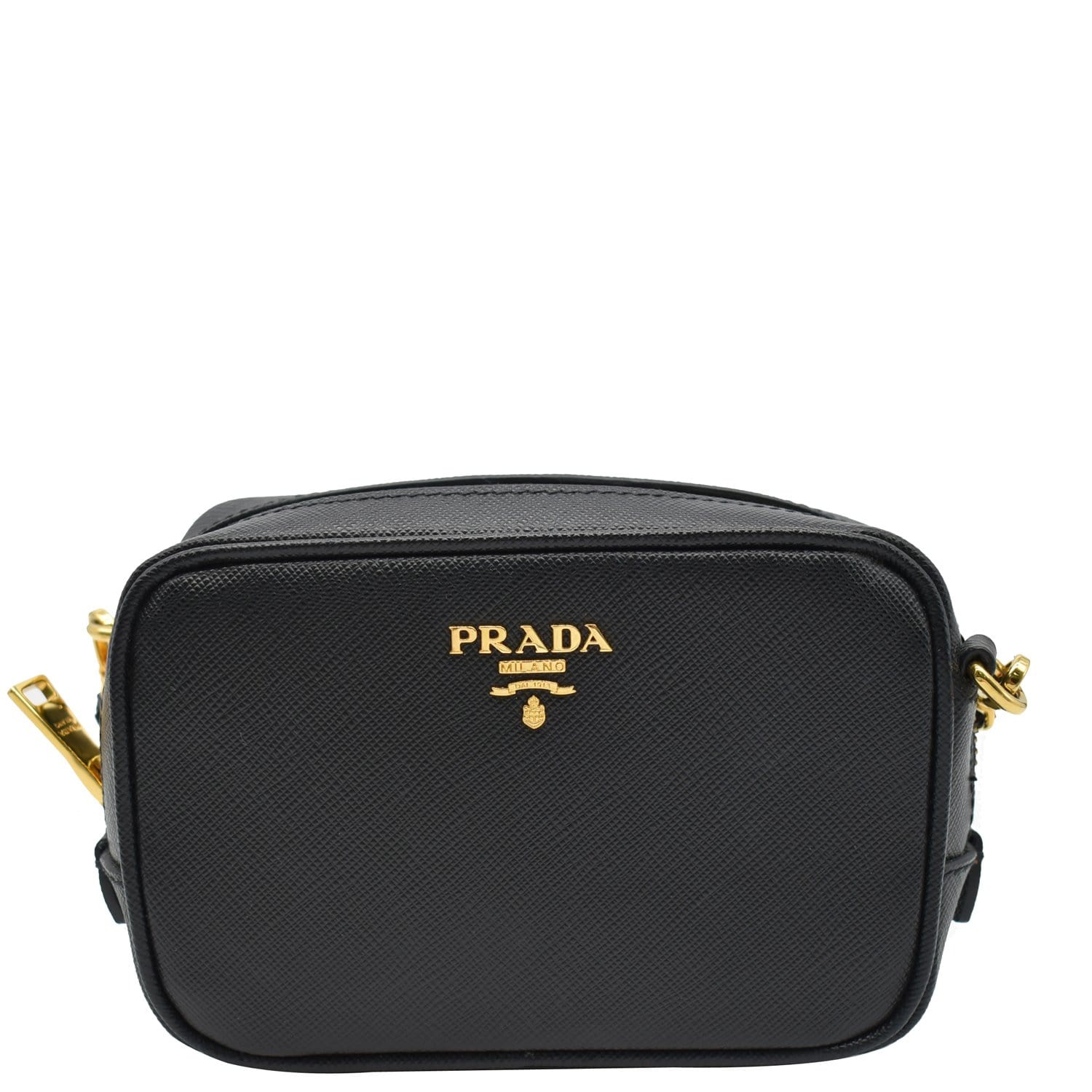 Prada Logo Saffiano Leather Crossbody Bag on SALE