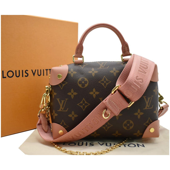 Louis Vuitton - Authenticated Petite Malle Handbag - Leather Brown for Women, Very Good Condition