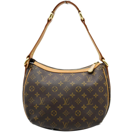 Tulum fabric handbag Louis Vuitton Brown in Cloth - 35371743