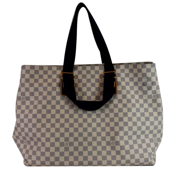 limited edition LOUIS VUITTON Damier Azur Canvas Beach Cabas