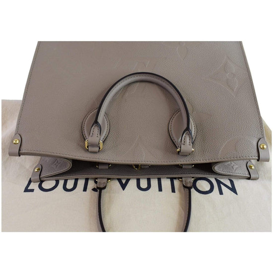 Louis Vuitton Empreinte Monogram Giant Onthego MM Tourterelle - MyDesignerly