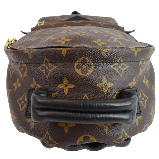 Palm springs leather backpack Louis Vuitton Brown in Leather - 29271973